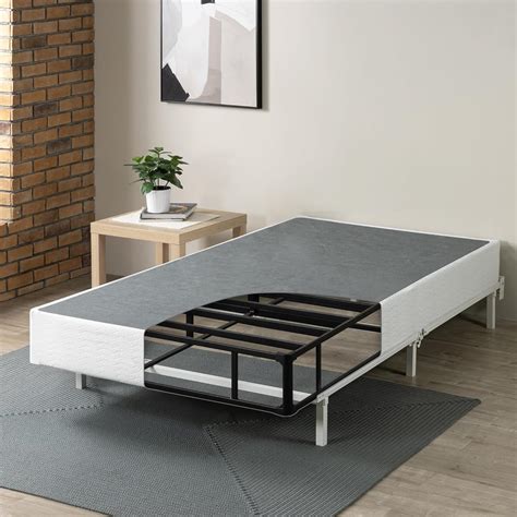 zinus 9 inch metal box spring|4 mattress foundation split king.